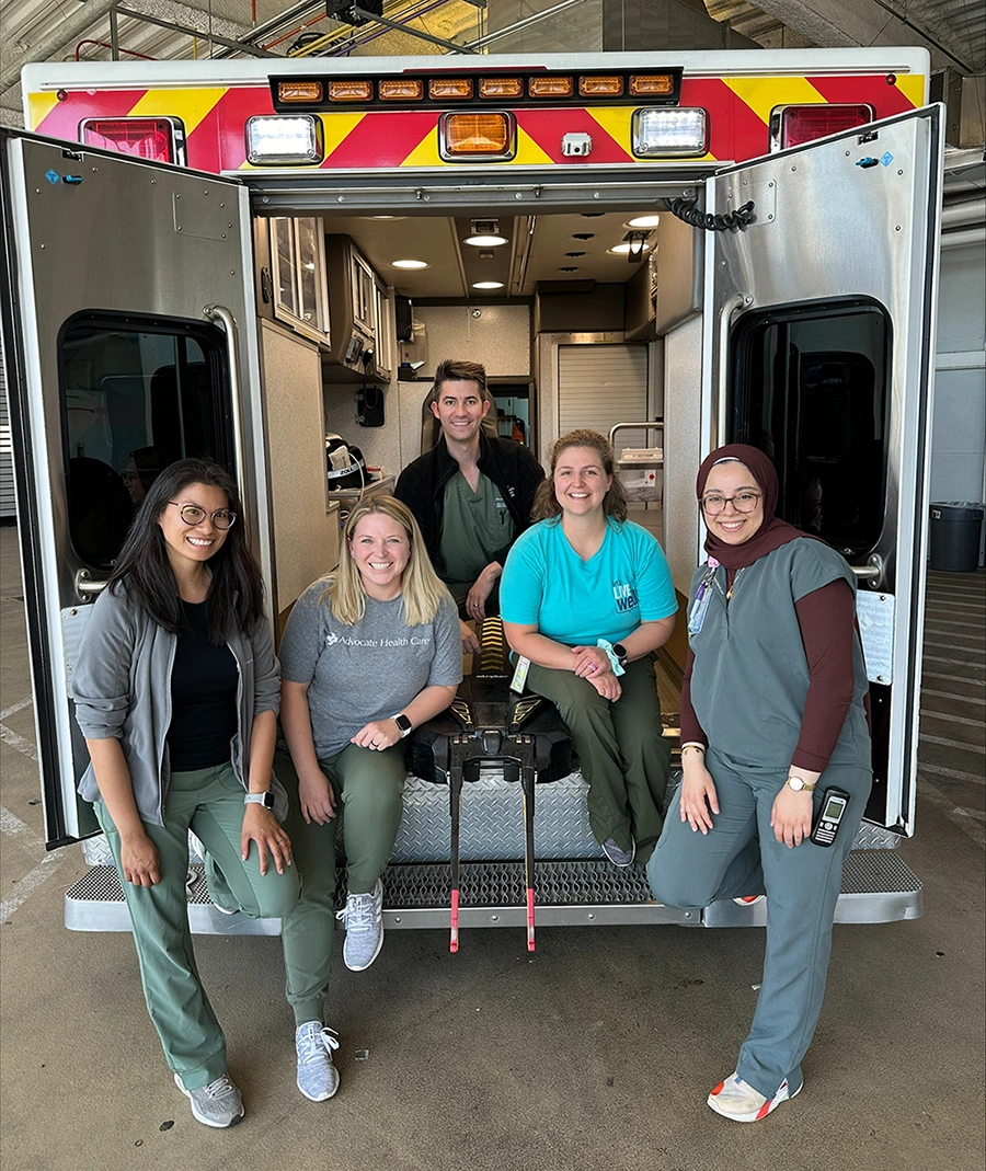 Emergency Medicine Residency team 2024