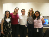 Interns of the therapy practicum