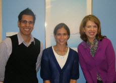 Group of people smiling