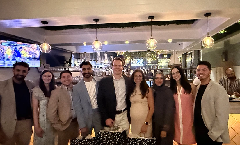 Podiatry group outing photo