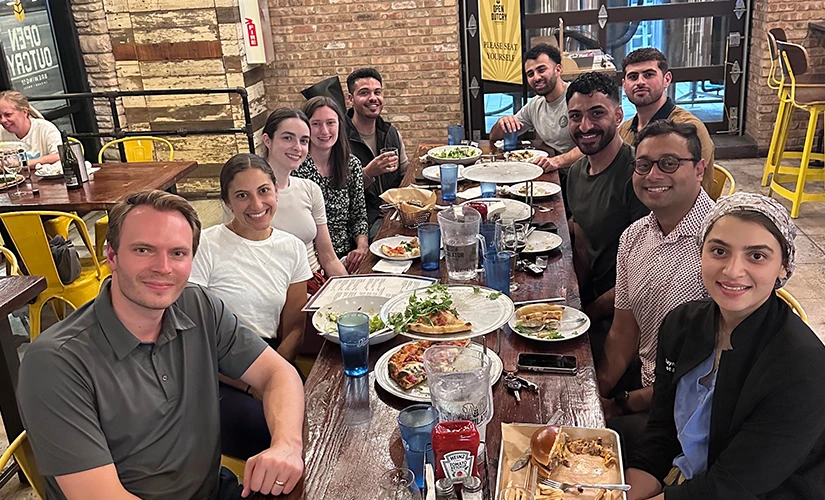 Podiatry residency group outing