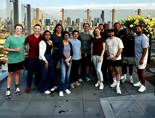 Resident group photo