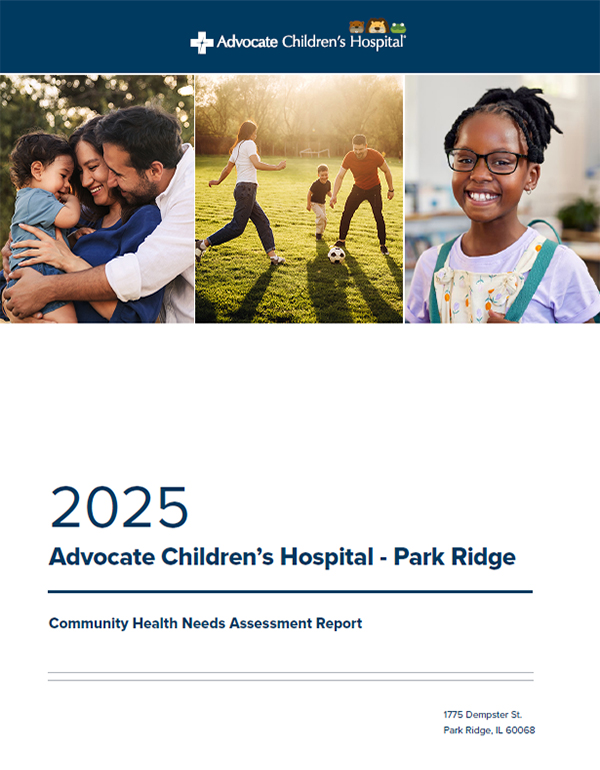 2025 Advocate Childrens Hospital Park Ridge CHNA report cover