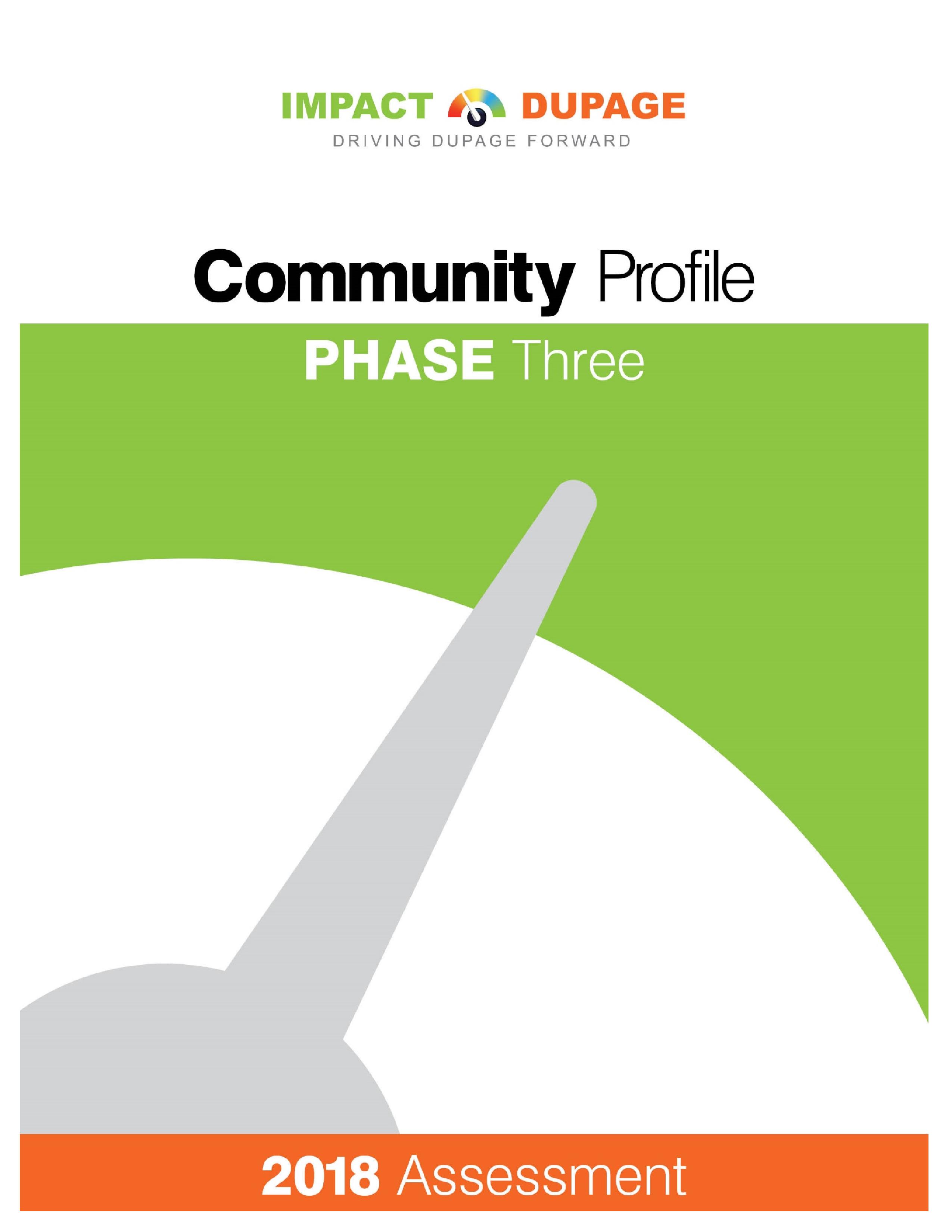 DuPage County Community Profile Report 2018