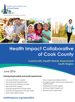 Health Impact Collaborative of Cook County, CHNA, South Region, 2016 Health Impact Collaborative of Cook County, CHNA, South Region, 2016