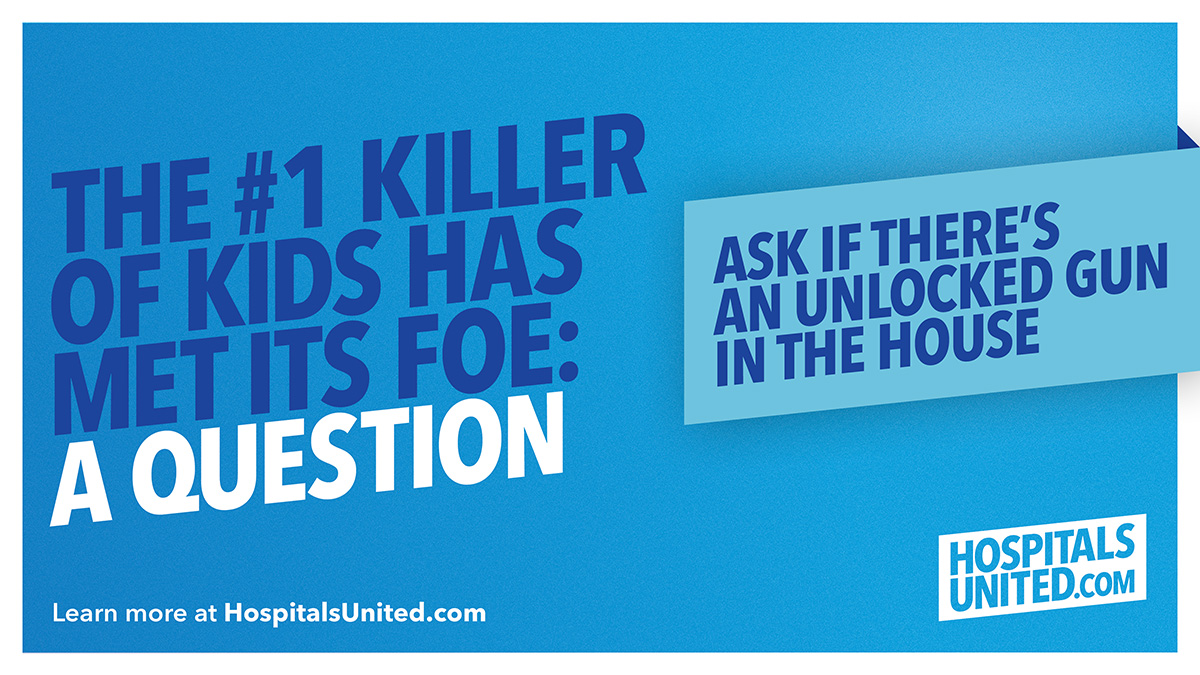 Advocate Aurora Health joins health systems across the country in a national gun safety movement to address firearms as leading cause of death in kids